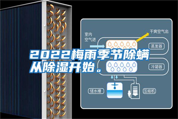 2022梅雨季節(jié)除螨從除濕開始。