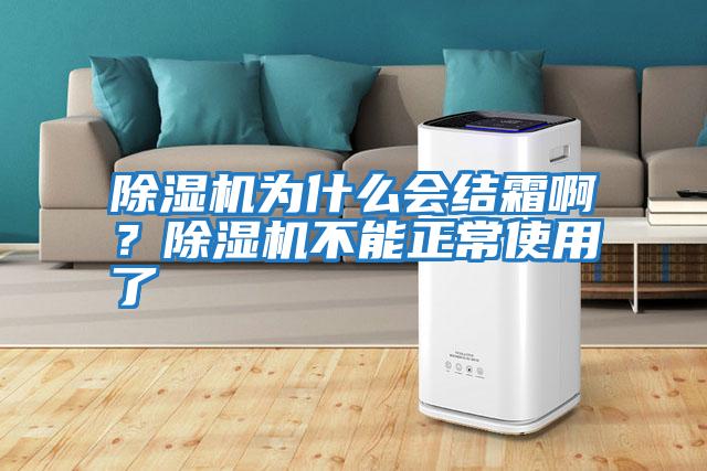 除濕機為什么會結(jié)霜?。砍凉駲C不能正常使用了