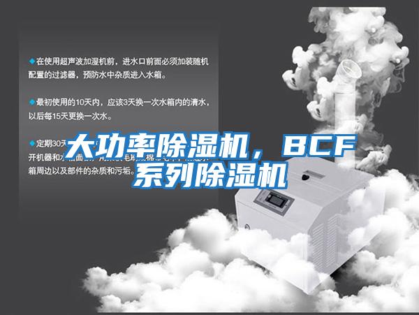 大功率除濕機，BCF系列除濕機