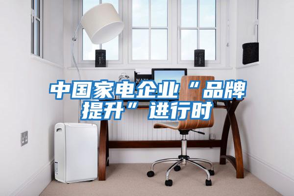 中國家電企業(yè)“品牌提升”進(jìn)行時(shí)