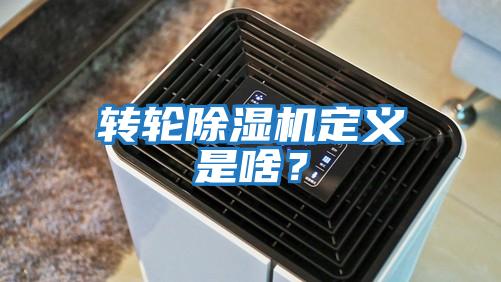 轉(zhuǎn)輪除濕機(jī)定義是啥？