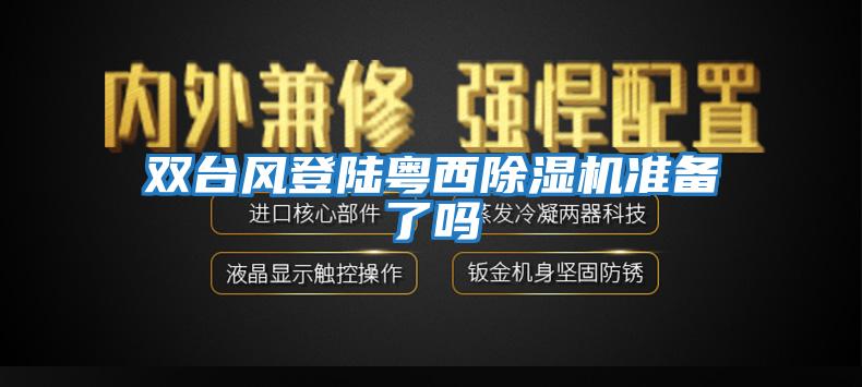 雙臺風(fēng)登陸粵西除濕機(jī)準(zhǔn)備了嗎