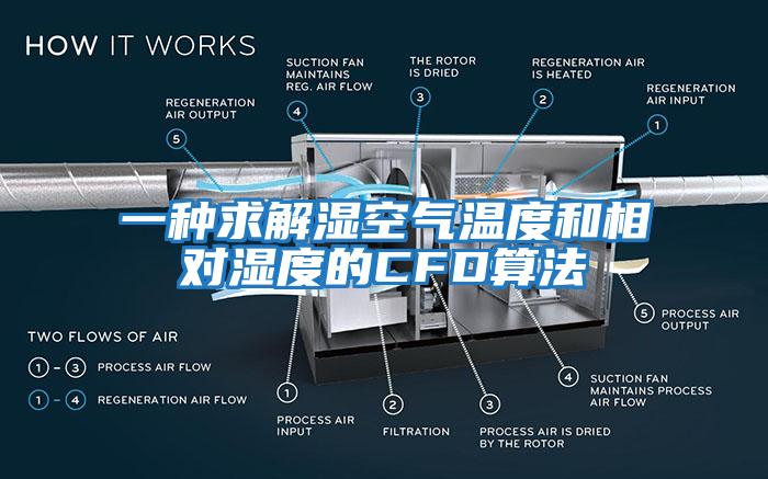 一種求解濕空氣溫度和相對(duì)濕度的CFD算法