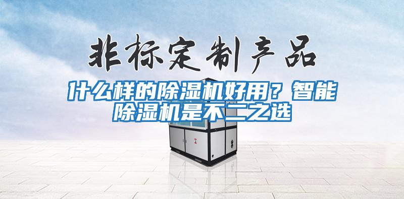 什么樣的除濕機好用？智能除濕機是不二之選