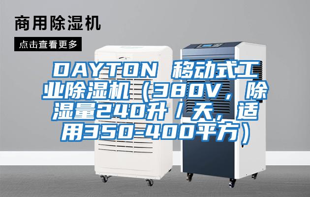 DAYTON 移動(dòng)式工業(yè)除濕機(jī)（380V，除濕量240升／天，適用350-400平方）