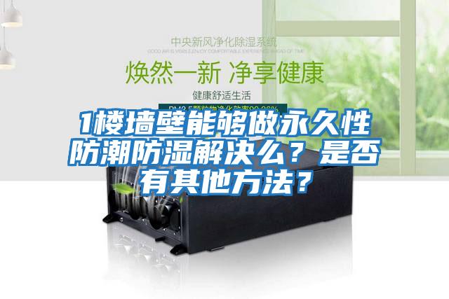 1樓墻壁能夠做永久性防潮防濕解決么？是否有其他方法？