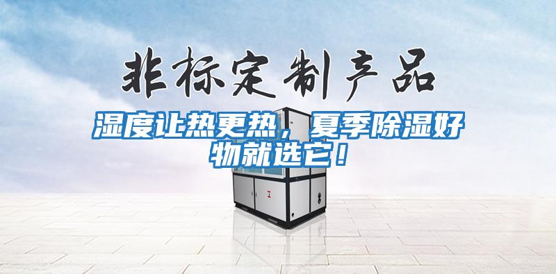 濕度讓熱更熱，夏季除濕好物就選它！