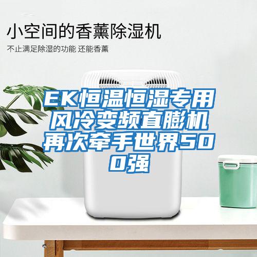 EK恒溫恒濕專用風冷變頻直膨機再次牽手世界500強