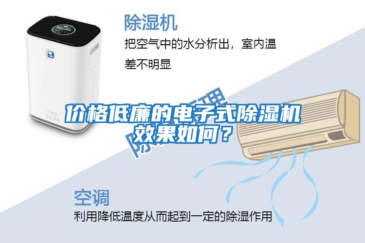 價(jià)格低廉的電子式除濕機(jī)效果如何？