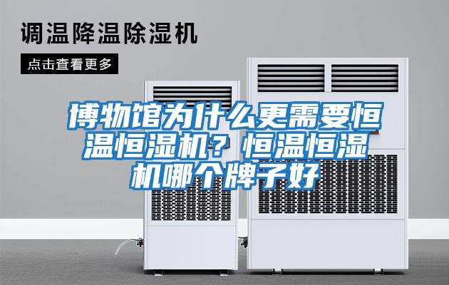 博物館為什么更需要恒溫恒濕機(jī)？恒溫恒濕機(jī)哪個(gè)牌子好