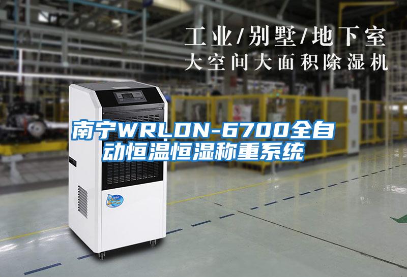 南寧WRLDN-6700全自動恒溫恒濕稱重系統(tǒng)