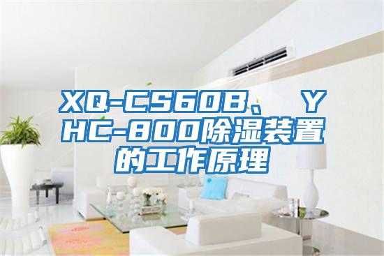 XQ-CS60B、 YHC-800除濕裝置的工作原理