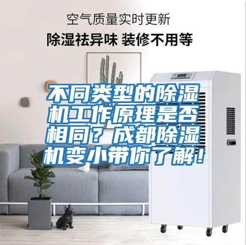 不同類型的除濕機(jī)工作原理是否相同？成都除濕機(jī)變小帶你了解！