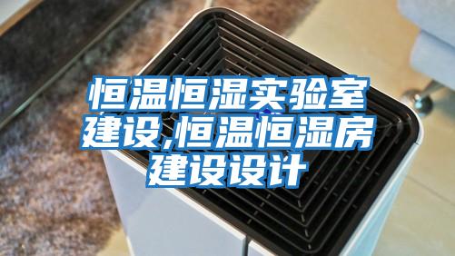 恒溫恒濕實驗室建設,恒溫恒濕房建設設計