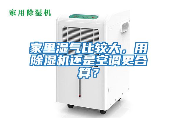 家里濕氣比較大，用除濕機還是空調更合算？