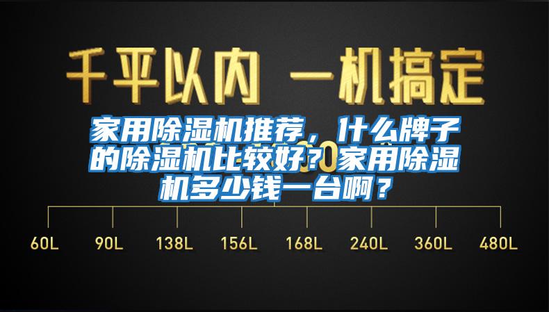 家用除濕機推薦，什么牌子的除濕機比較好？家用除濕機多少錢一臺??？