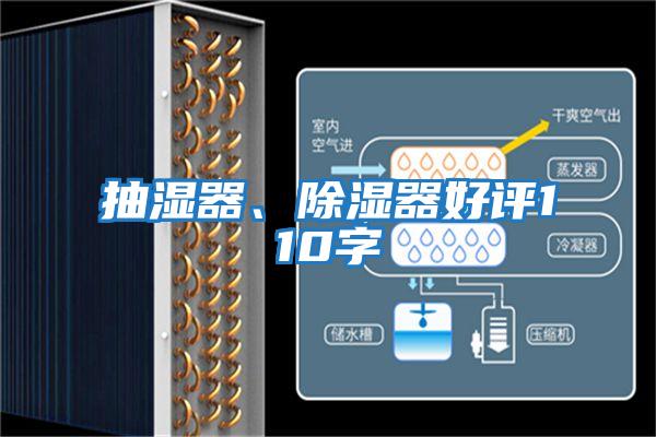 抽濕器、除濕器好評110字