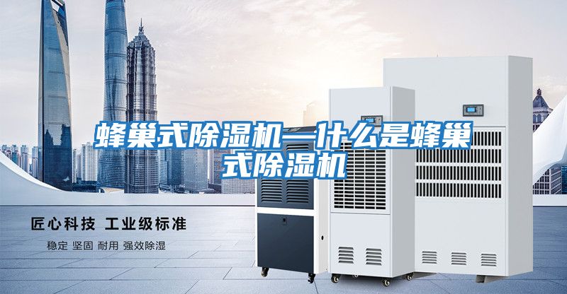 蜂巢式除濕機—什么是蜂巢式除濕機