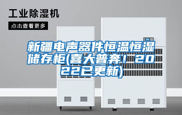 新疆電聲器件恒溫恒濕儲存柜(喜大普奔！2022已更新)