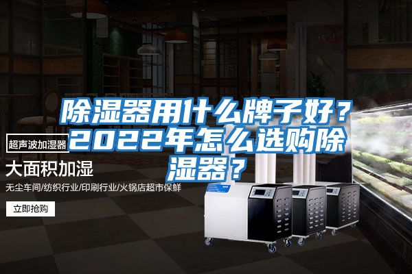 除濕器用什么牌子好？2022年怎么選購除濕器？