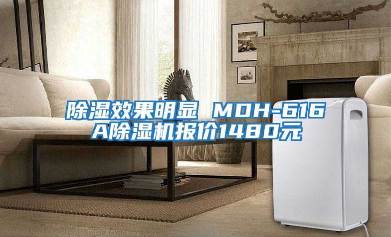 除濕效果明顯 MDH-616A除濕機報價1480元