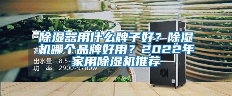 除濕器用什么牌子好？除濕機(jī)哪個(gè)品牌好用？2022年家用除濕機(jī)推薦