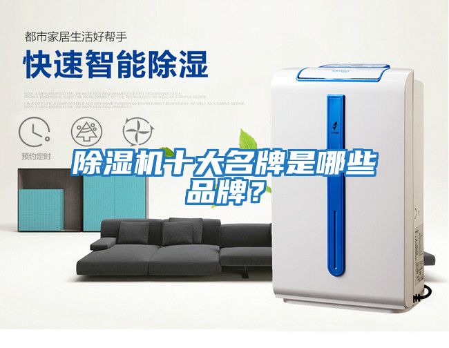 除濕機十大名牌是哪些品牌？