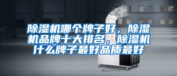 除濕機哪個牌子好，除濕機品牌十大排名，除濕機什么牌子最好品質(zhì)最好