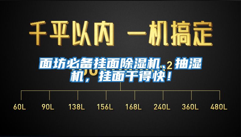 面坊必備掛面除濕機(jī)、抽濕機(jī)，掛面干得快！